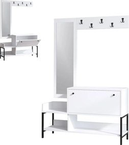 Predsieňová zostava Lopp Black and White