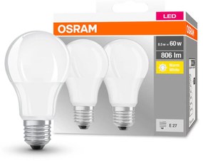 OSRAM LED Classic E27 8,5W 2 700K 806lm 2 kusy