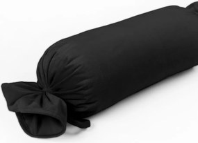 Biante Zamatový vankúš valec bonbon Velvet Prémium SVP-014 Čiernozelený 15x60 cm