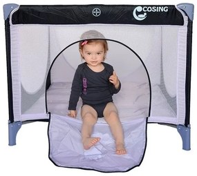 COSING - Detská ohrádka EMA Zebra šedá