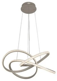 Stmievateľný LED luster na lane, 95 W, 230 V, 3000–6500 K, Ø 57 cm + diaľkový ovládač