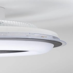 Brilagi - LED Stmievateľné svietidlo s ventilátorom RONDA LED/48W/230V čierna + DO