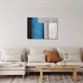 Sklenený obraz - Abstrakcia (70x50 cm)