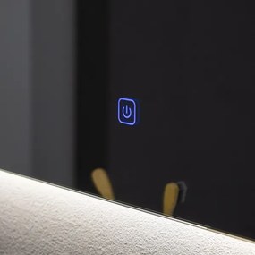 Brilagi - LED kúpeľňové zrkadlo LUCE LED/28W/230V 60x80 cm IP44 CRI 90 stmievateľné + CCT