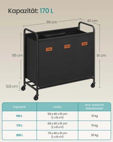 Kôš na bielizeň RLS330B01