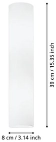 EGLO 83406 - nástenné svietidlo ZOLA 2xE14/40W