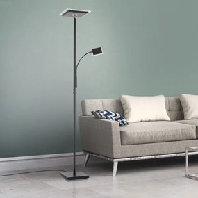 Leuchten Direkt 11710-18 - LED Stmievateľná lampa HANS LED/21,5W/230V + LED/4W