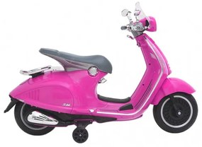 vidaXL Elektrický scooter Vespa GTS300 ružový-