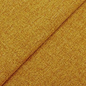 Rohová sedacia súprava na každodenné spanie TAVOLA rozkladacia, žltá (penelope 08), 140