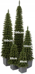 Dekorstudio Umelý Vianočný stromček Smrek štíhly 60cm