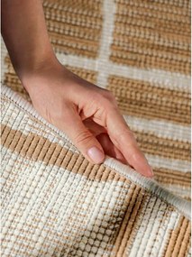 Krémovobiely/v prírodnej farbe okrúhly vnútorný a vonkajší koberec ø 160 cm Haringey Crouch – Ted Baker