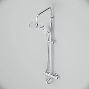 Sprchový systém AM.PM Hit F07TA500 s termostatickou vaňovou a sprchovou batériou, chróm