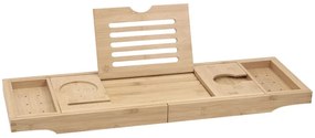 Mexen Bamboo polica na vaňu 70-105 cm, bambus natural - 701170-00