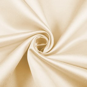 Biante Saténový behúň na stôl polyesterový Satén LUX-032 Krémový 35x180 cm