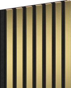 Mexen Lam-F, akustické stenové lamely 275 × 31,5 cm, filc 6 mm, zlatá, S105-275317-2812-057