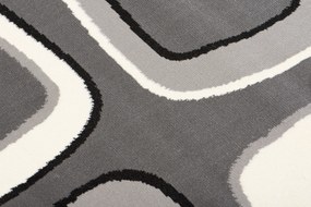 TA Koberec T965A TMAVO SIVÁ LACNÁ PP CRM Rozmer: 130x190 cm