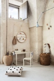 Ferm Living Prútený kôš s vekom Apple