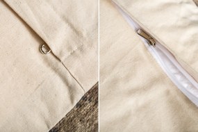 Vankúš na podlahu Modern Art 70cm hnedá