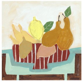 The Poster Club Plagát Sweet Pears by Aliya Abs 50x50
