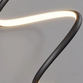 Toolight Toolight, LED nástenné svietidlo 26W, 3000K, LHJ061-W, čierna, OSW-50053