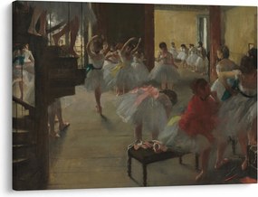 Obraz - Edgar Degas, The Dance Class, reprodukcia (70x50 cm)