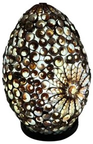 Natur boho lampa Morské mušle 20cm