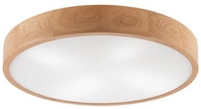 Lamkur Stropné svietidlo OAK 4xE27/60W/230V ø 57,5 cm dub LA42473
