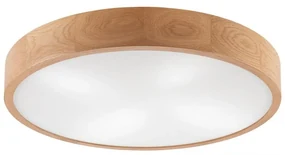 Lamkur Stropné svietidlo OAK 4xE27/60W/230V ø 57,5 cm dub LA42473