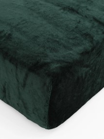Plachta mikroplyš Deluxe 200 x 200 cm - tmavo zelené