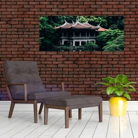 Obraz z japonskej národnej záhrady (120x50 cm)