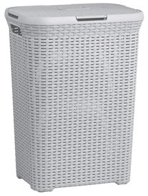 Svetlosivý kôš na bielizeň Curver Hamper, 60 l