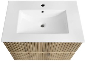 Aqualine Aqualine, PANEDA STRIP umývadlová skrinka 69,5x55x45,2cm, dub emporio, PN370