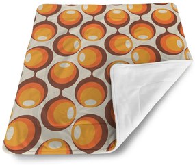 Sablio Deka pre bábätko Karamelové kruhy - 90x120 cm