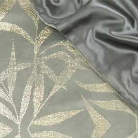 Dekorstudio Elegantný zamatový behúň na stôl BLINK 15 strieborný Rozmer behúňa (šírka x dĺžka): 35x140cm