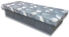 Jednolôžková posteľ (váľanda) 80 cm Janae 10 (Sivá 81 + Melody 14). Akcia -7%. Vlastná spoľahlivá doprava až k Vám domov. 793088