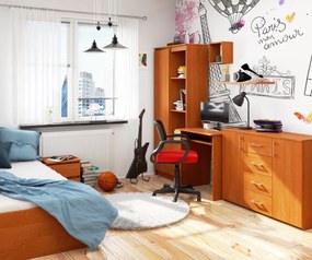 Psací stůl Star volně stojící olše