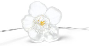 Svetelná reťaz s MICRO LED diódami, kvety