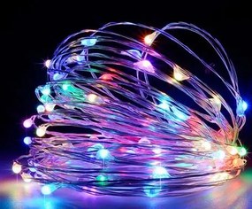 Vianočné svetielka 50l lezki 7/19/nik bat multi