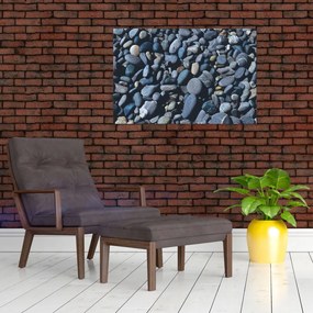 Obraz plážových kamienkov (90x60 cm)
