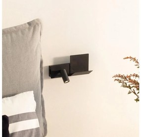 Ideal Lux - LED Nástenné svietidlo KOMODO LED/4,5W/230V USB CRI 90 čierna