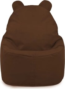 Detské kreslo Sako TEDDY – mäkké plyšové kreslo pre najmenších Farba: Modrý