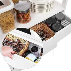 Úložná skrinka VASAGLE BBC67WT