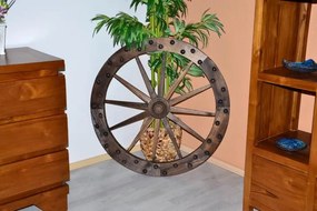 Garthen 2661 Dekoratívne drevené koleso
