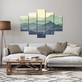 Obraz - Forest Mountain (150x105 cm)