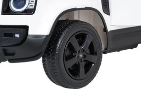 Elektrické autíčko Land Rover Defender biele