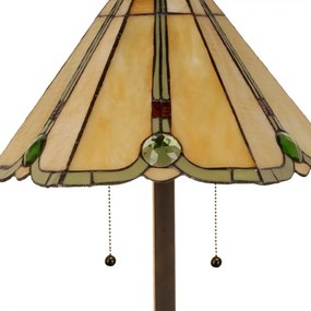 Olive Beige Tiffany lampa ELEGANT 40*67