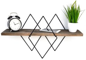 Nástenná polica 36x60 cm smrek