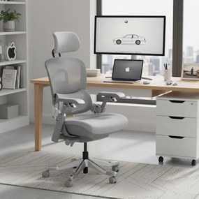 Kancelárska stolička TENSO, sivá