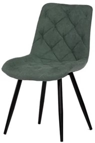 Jedálenská stolička Autronic 52x87 cm sivá látka CT-382 GRN2