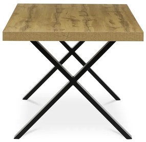 Autronic BONTEC Jedálenský stôl 180x90cm, lamino, sivý dub, HT-R5316 GREY Farba: Šedá